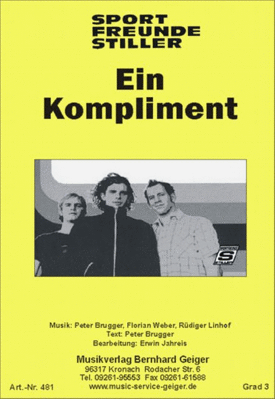 Ein Kompliment Concert Band scores gallery preview page 1