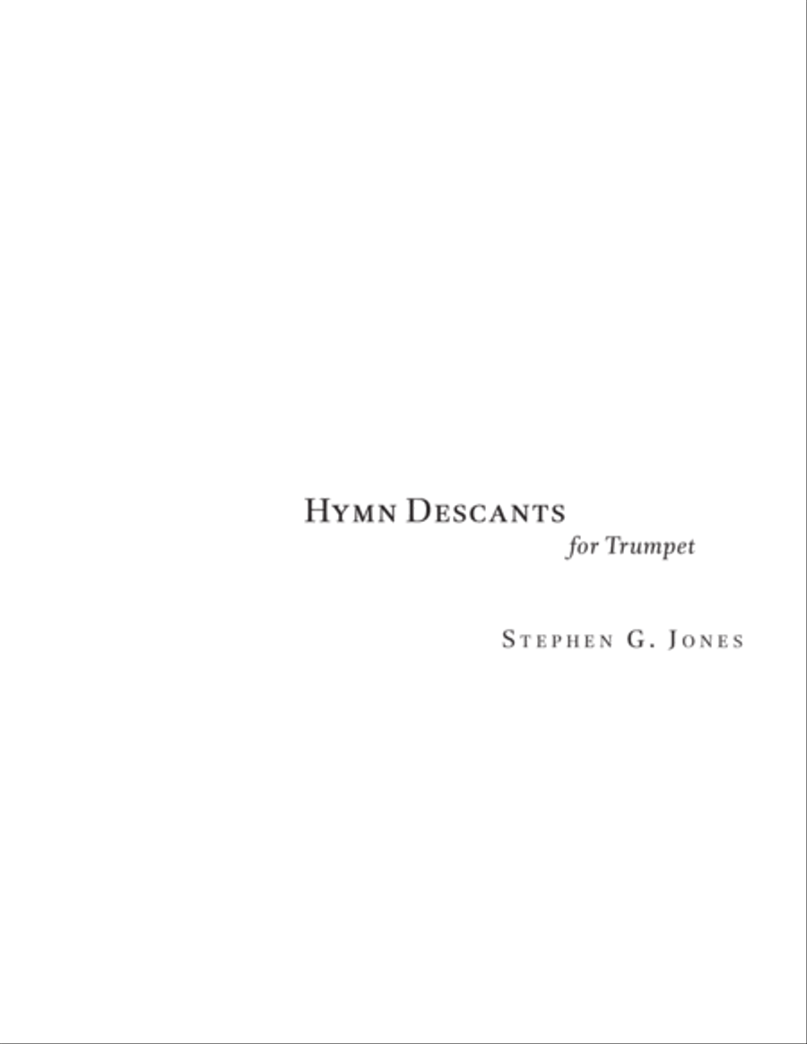 Hymn Descants for Trumpet C Trumpet scores gallery preview page 2