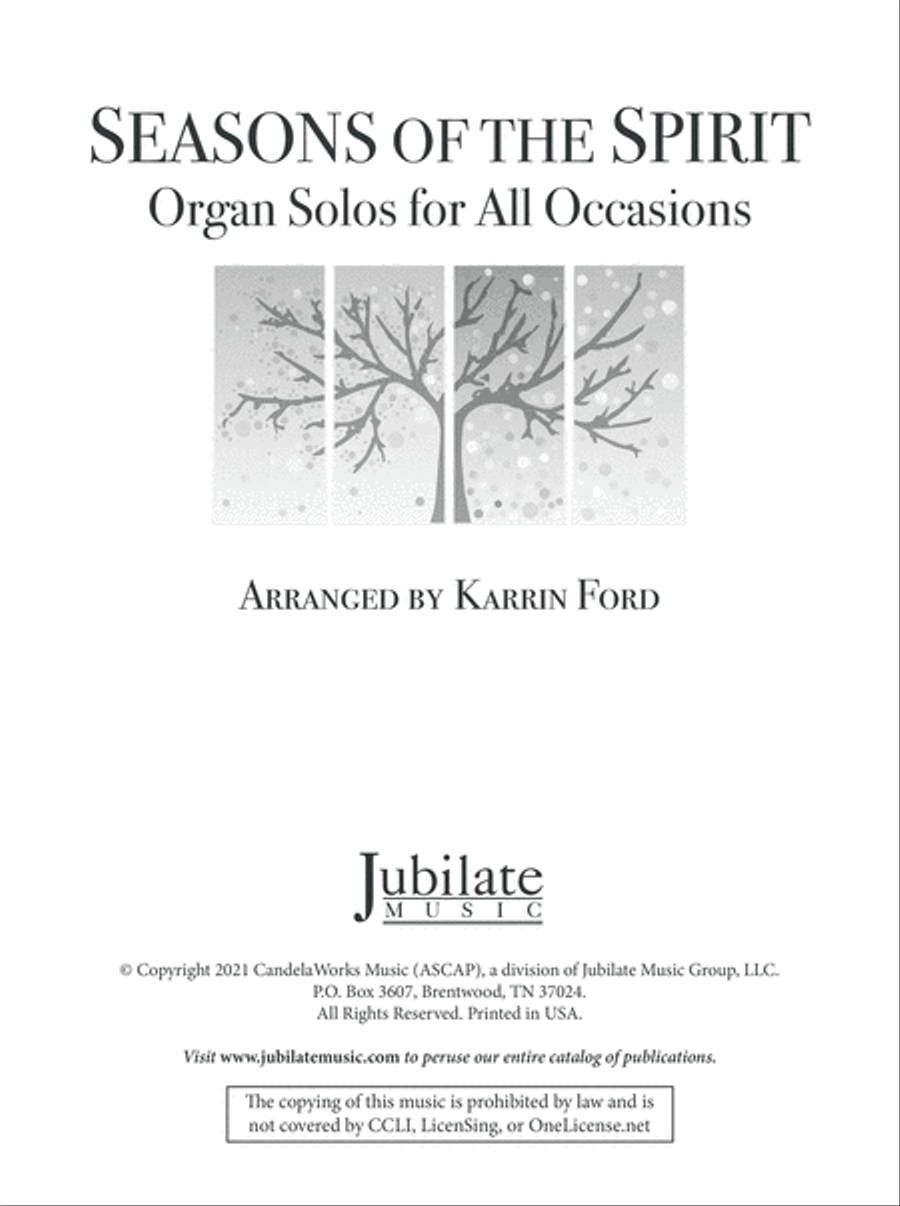 Seasons of the Spirit Seasons of the Spirit Organ Solo scores gallery preview page 2