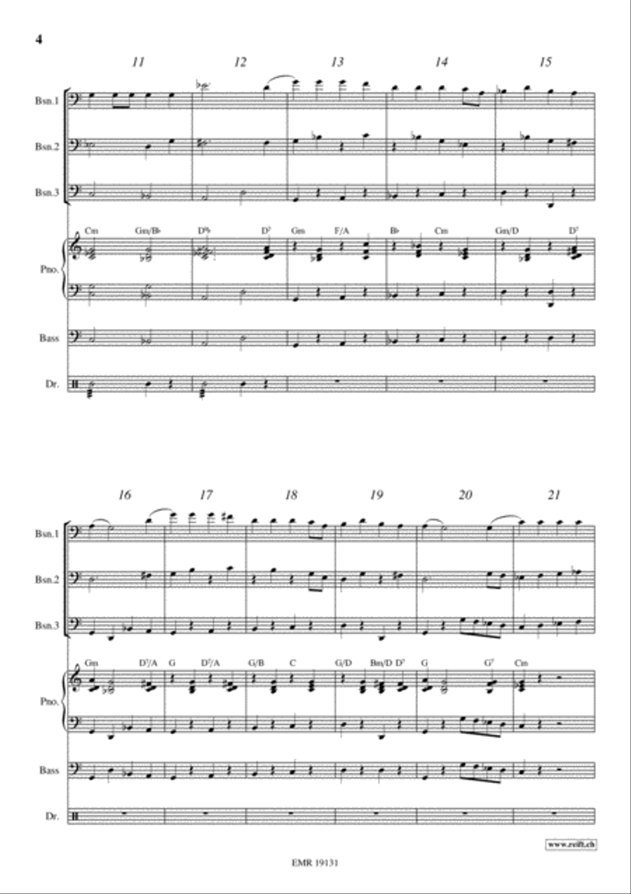 Strike Up The Band Strike Up The Band Bassoon scores gallery preview page 4