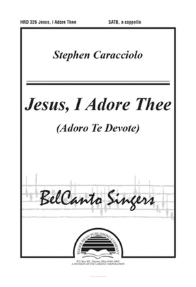 Book cover for Jesus, I Adore Thee