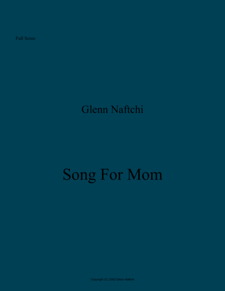 Song for Mom image number null