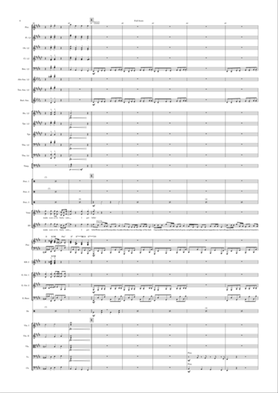Bills Bills Full Orchestra scores gallery preview page 6