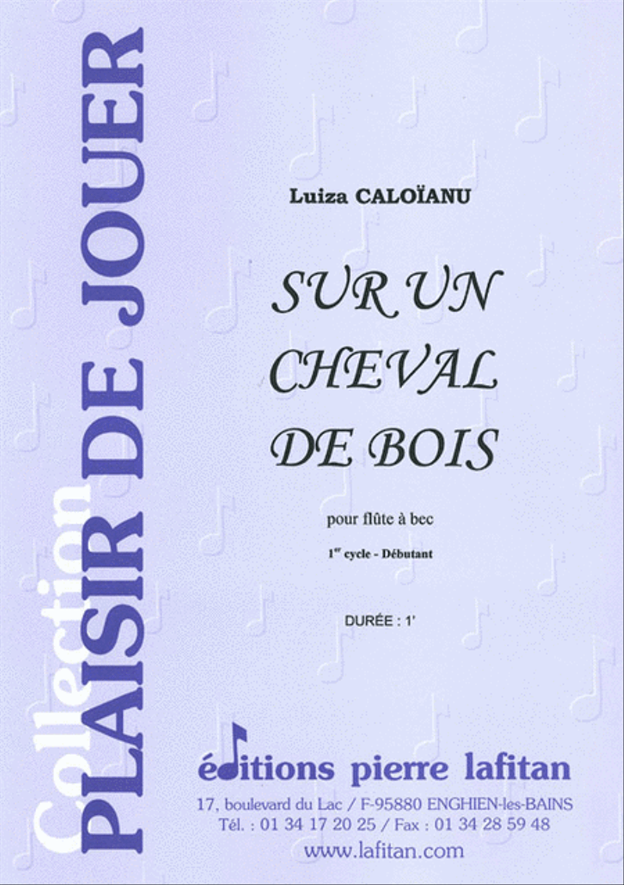Sur Un Cheval de Bois Recorder scores gallery preview page 1