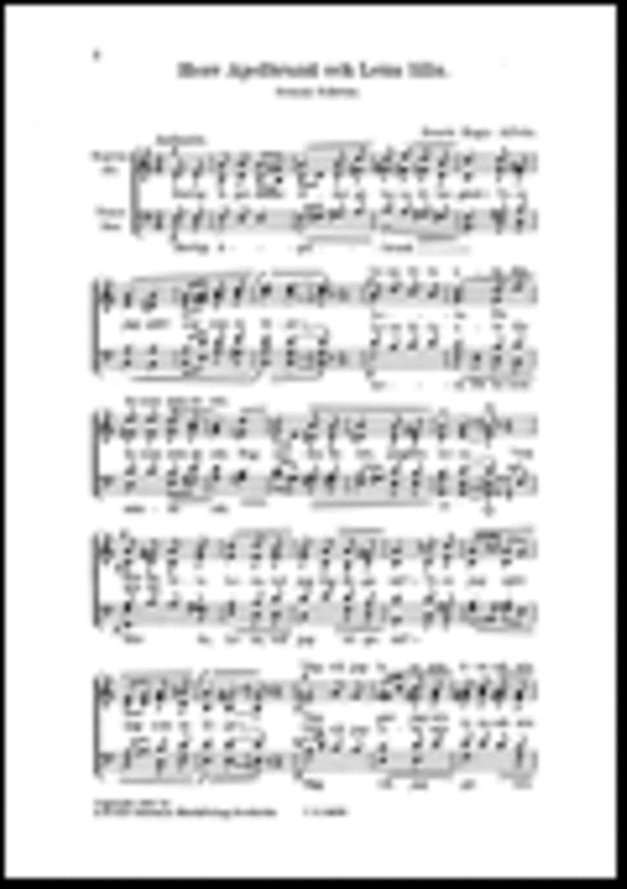 Herr Apelbrand och Lena lilla 4-Part scores gallery preview page 1