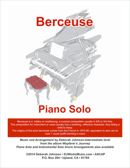 Berceuse Piano Solo image number null