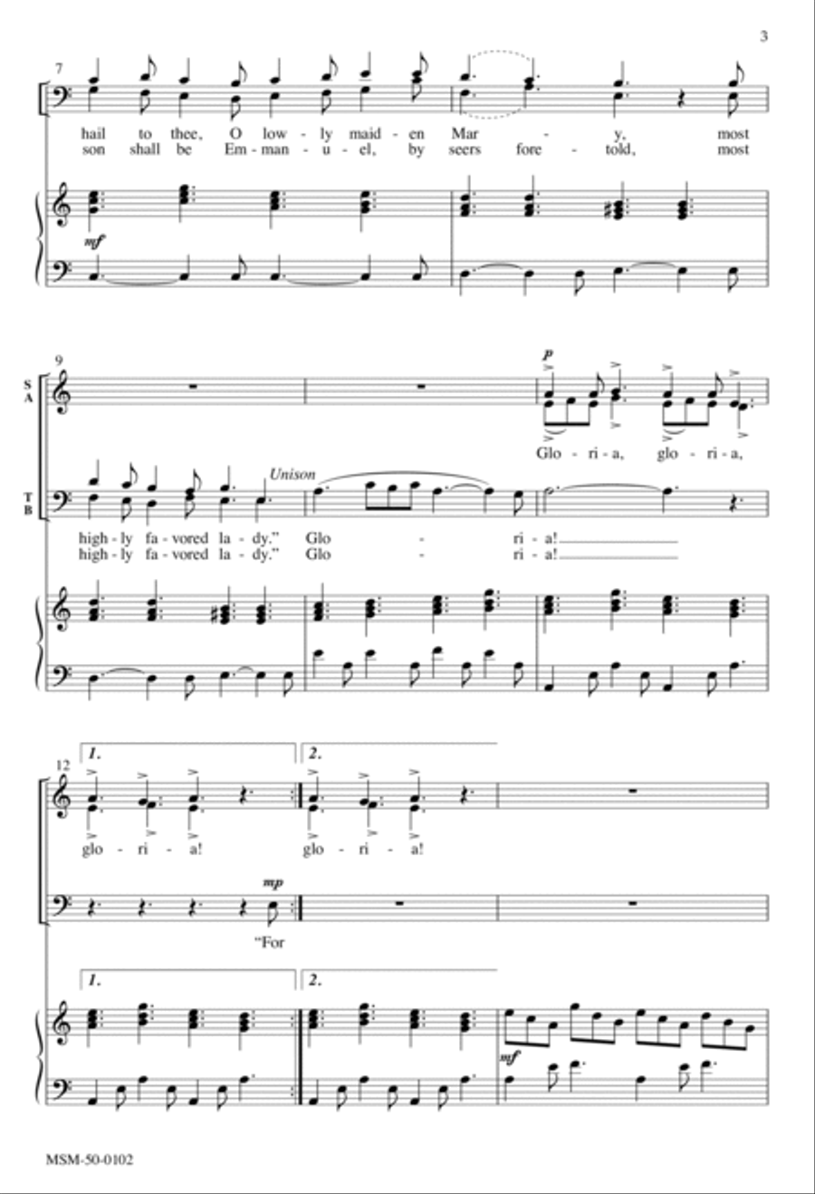 Gabriel's Message Divisi scores gallery preview page 2