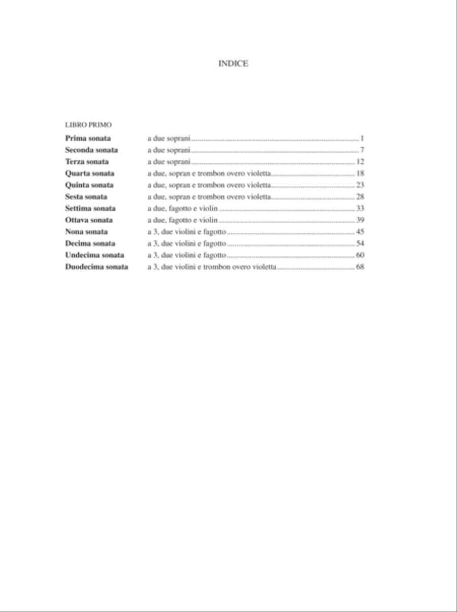 Instrumental Works - Vol. 1: Sonate concertate in stil moderno for two and three-parts and Continuo (Venezia, 1629) 3-Part scores gallery preview page 2