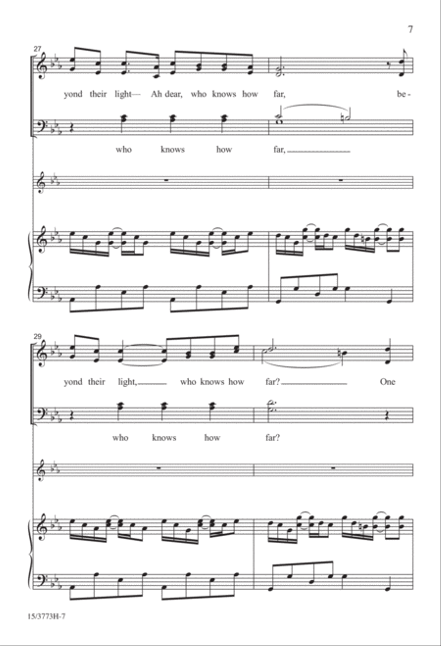 And None but Love And None but Love 4-Part scores gallery preview page 7