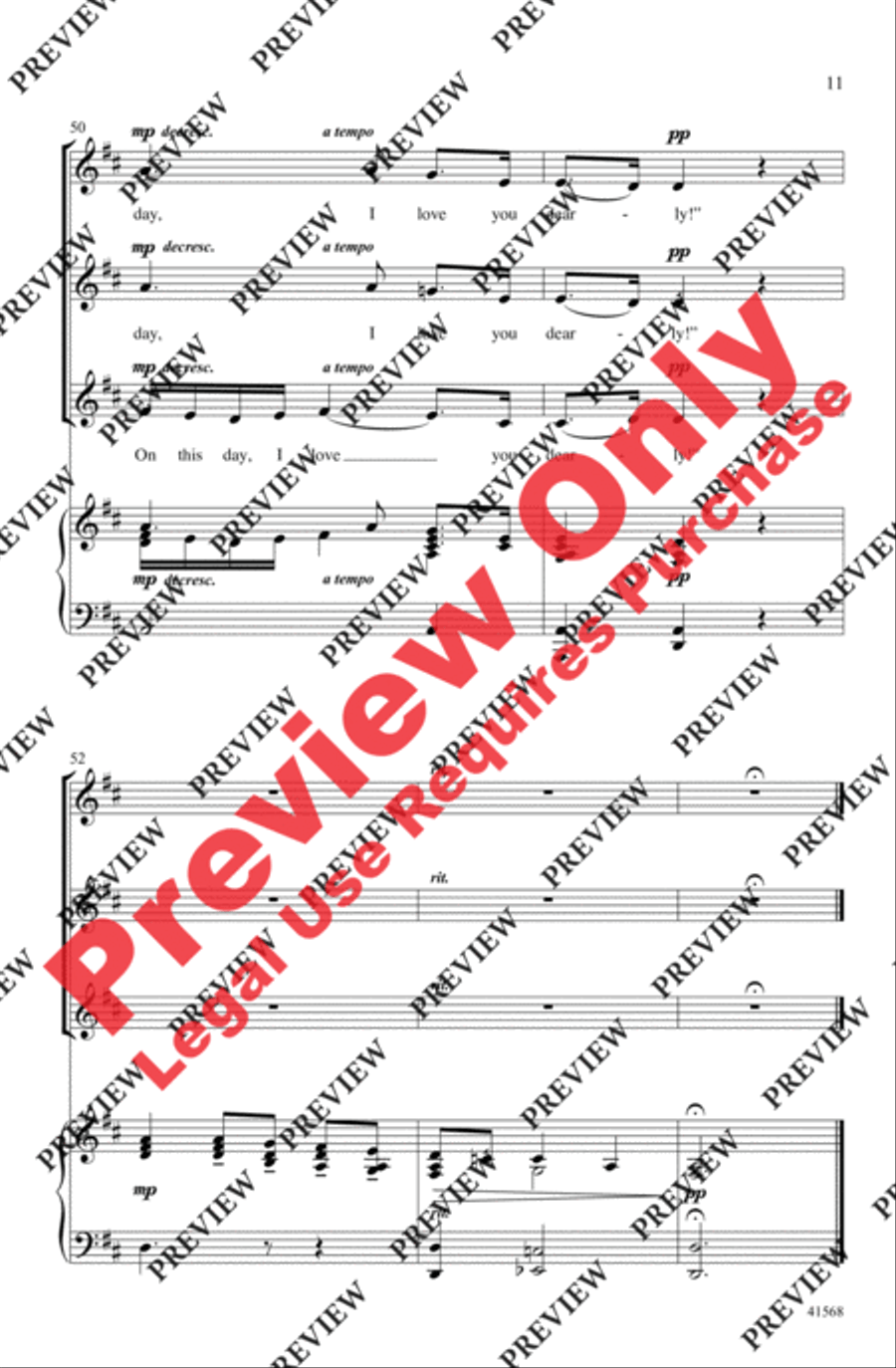The Maiden Women's Choir scores gallery preview page 11