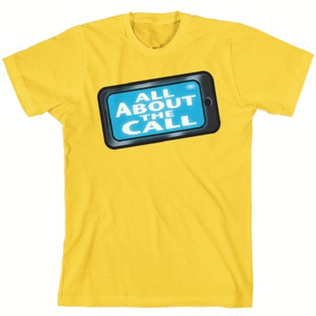 All About the Call - T-Shirt Short-Sleeved Adult XXXLarge -