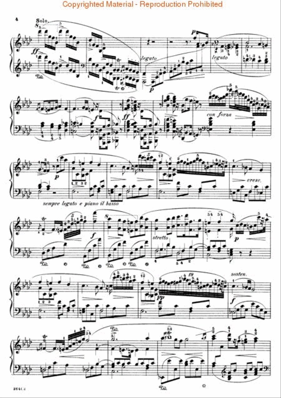 Concerto No. 2 in F Minor, Op. 21 Piano Solo scores gallery preview page 2