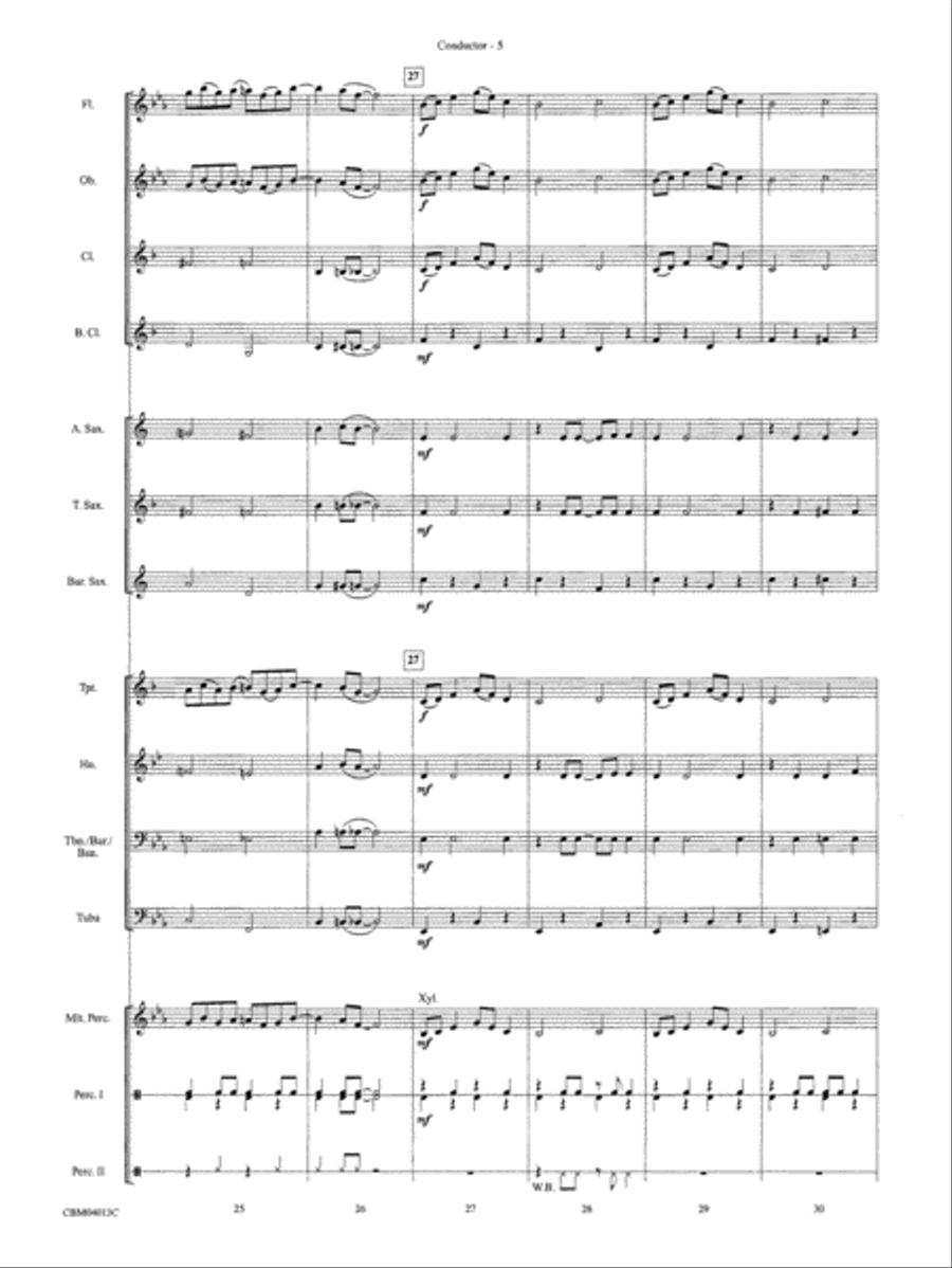 Pennsylvania 6-5000: Score Concert Band scores gallery preview page 6