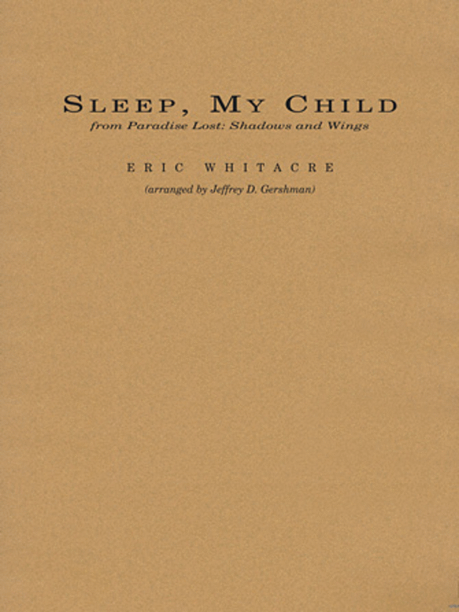 Sleep My Child Sleep My Child Concert Band scores gallery preview page 1