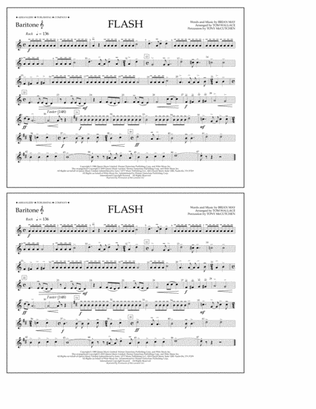 Book cover for Flash (arr. Tom Wallace) - Baritone T.C.