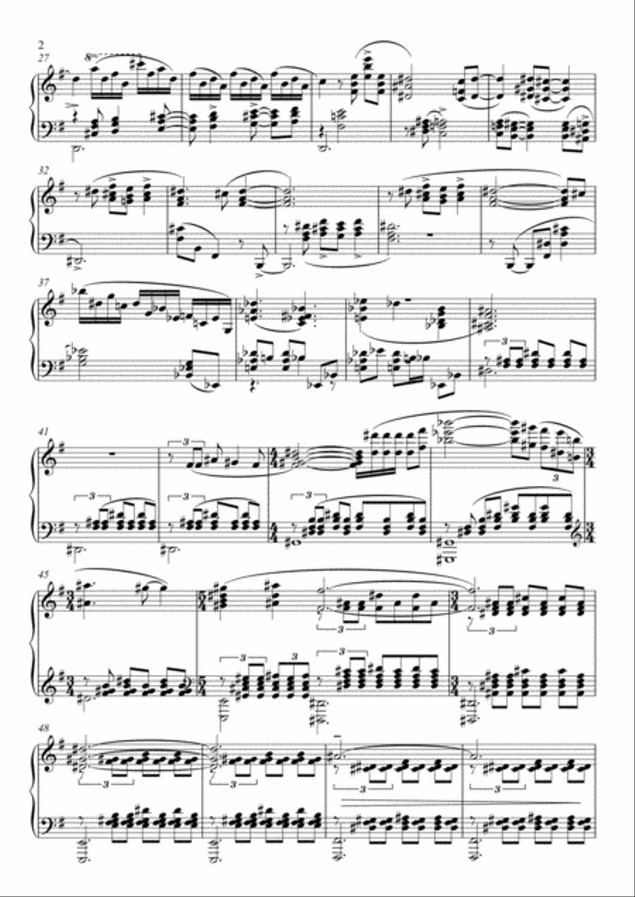 Lavoura Lavoura Piano Solo scores gallery preview page 2