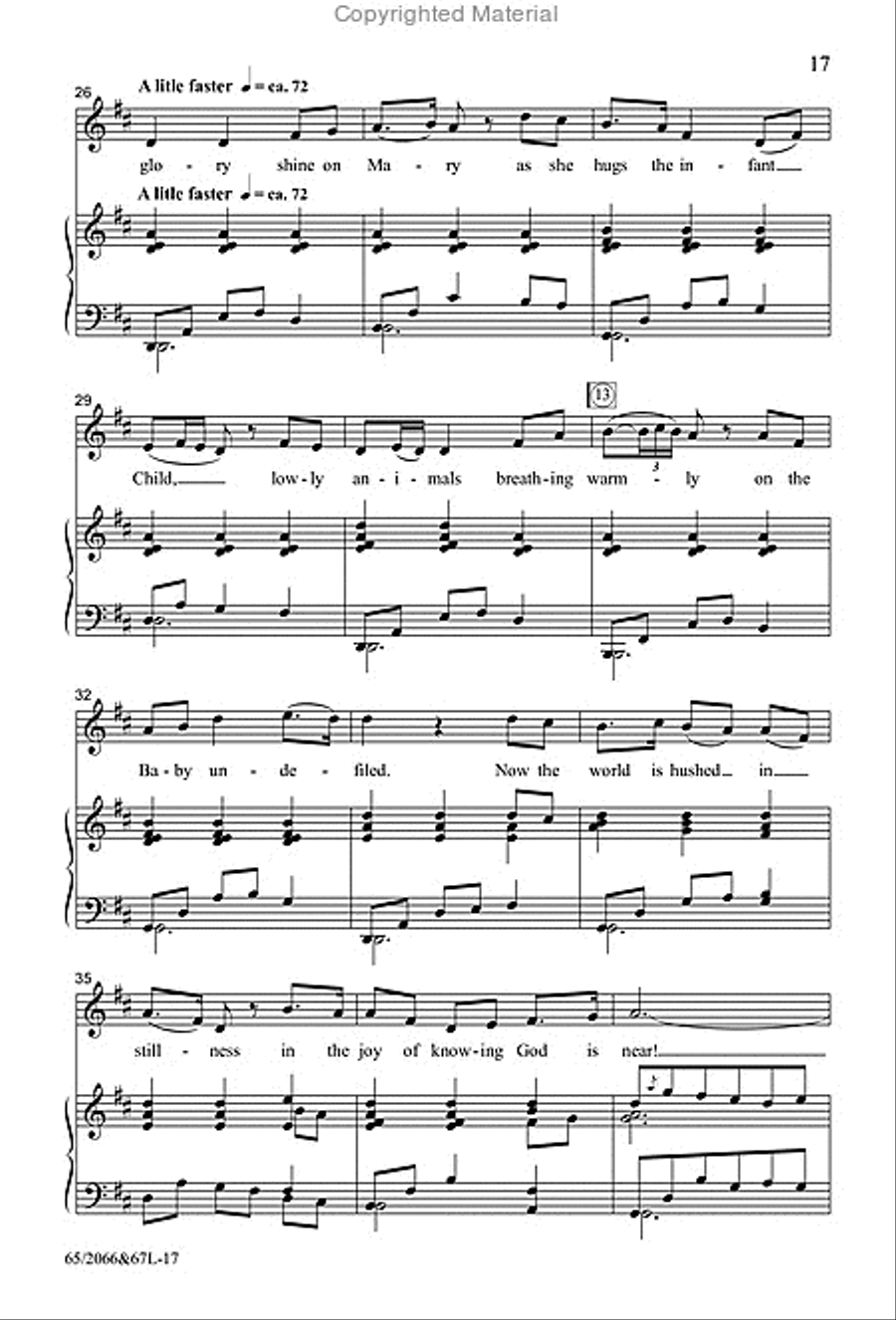 Stars of Glory - SATB with Performance CD 4-Part scores gallery preview page 7