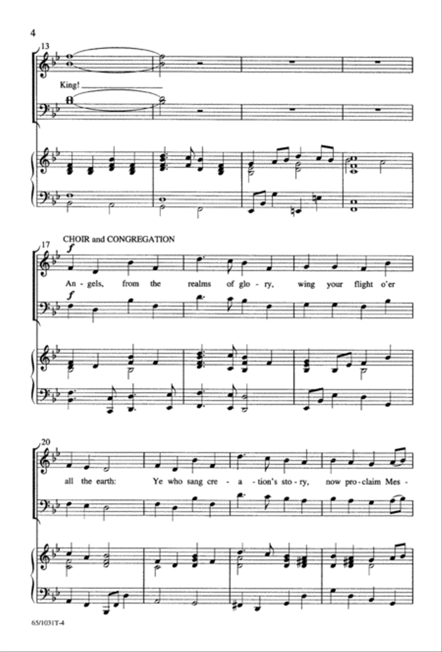 Wonderful Counselor Wonderful Counselor 4-Part scores gallery preview page 6