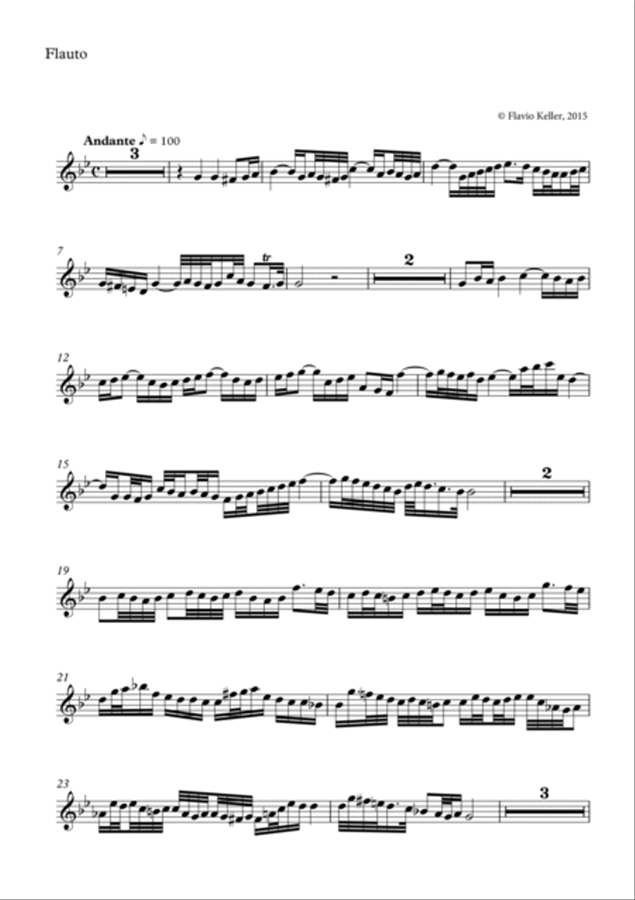 Organ chorale prelude 