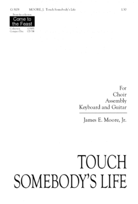 Book cover for Touch Somebody's Life