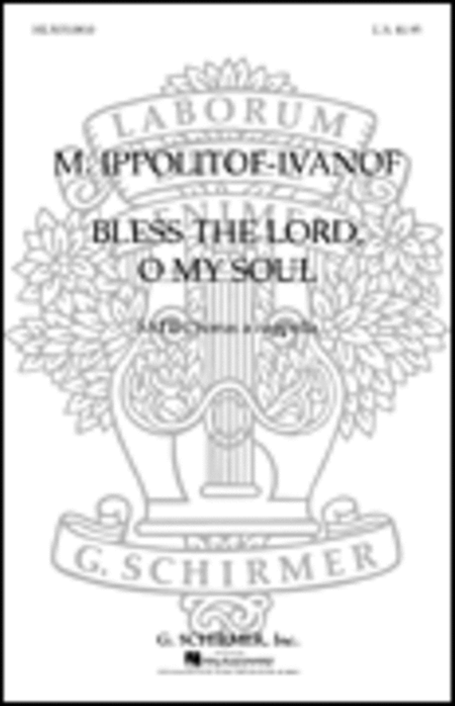 Bless the Lord, O My Soul 4-Part scores gallery preview page 1