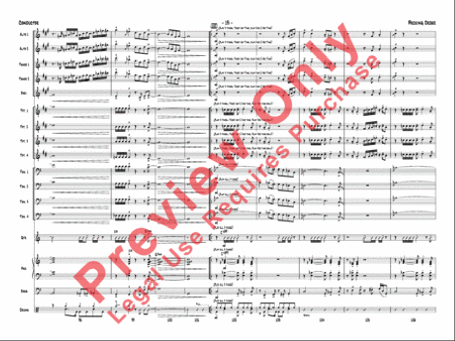 Pecking Order Jazz Ensemble scores gallery preview page 16