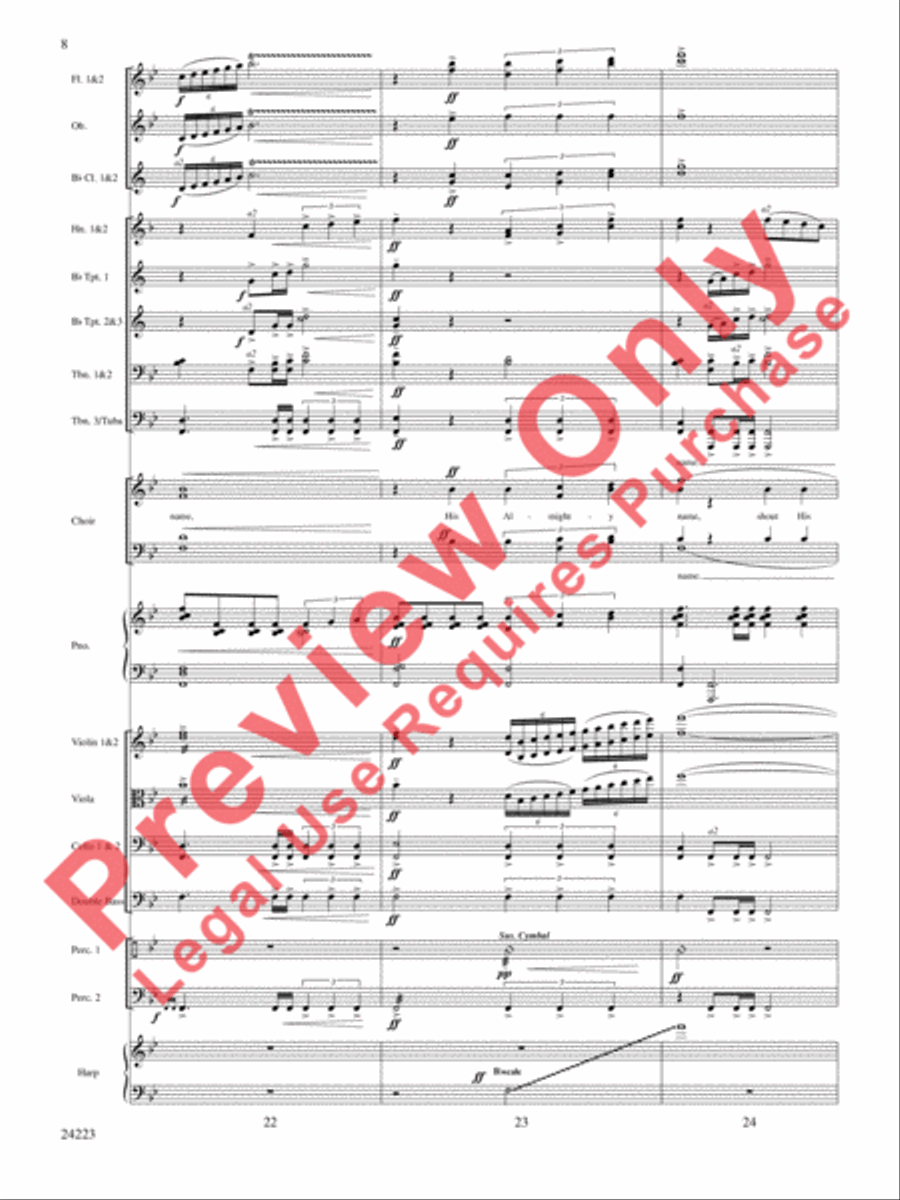 Living Lord Choir scores gallery preview page 9