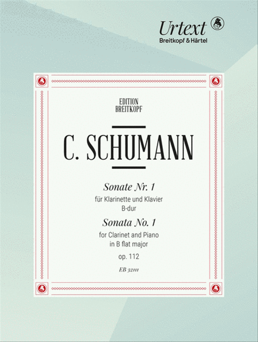 Book cover for Clarinet Sonatas