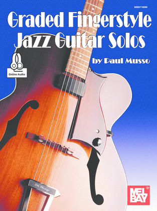 Book cover for Graded Fingerstyle Jazz Guitar Solos