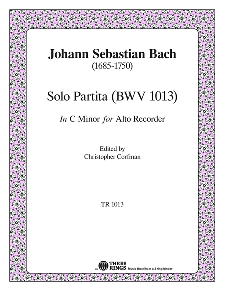 Partita in C minor for Solo Instrument (BWV 1013)
