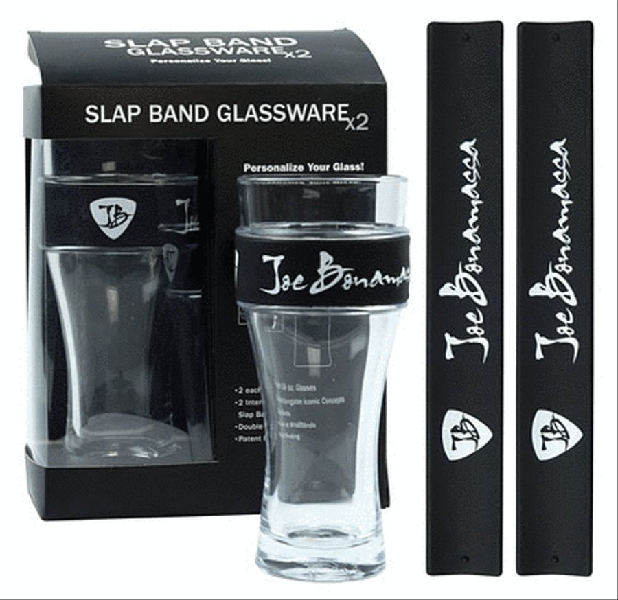 Joe Bonamassa 2-Pack Slap Band Pint Size Glassware School and Community scores gallery preview page 2