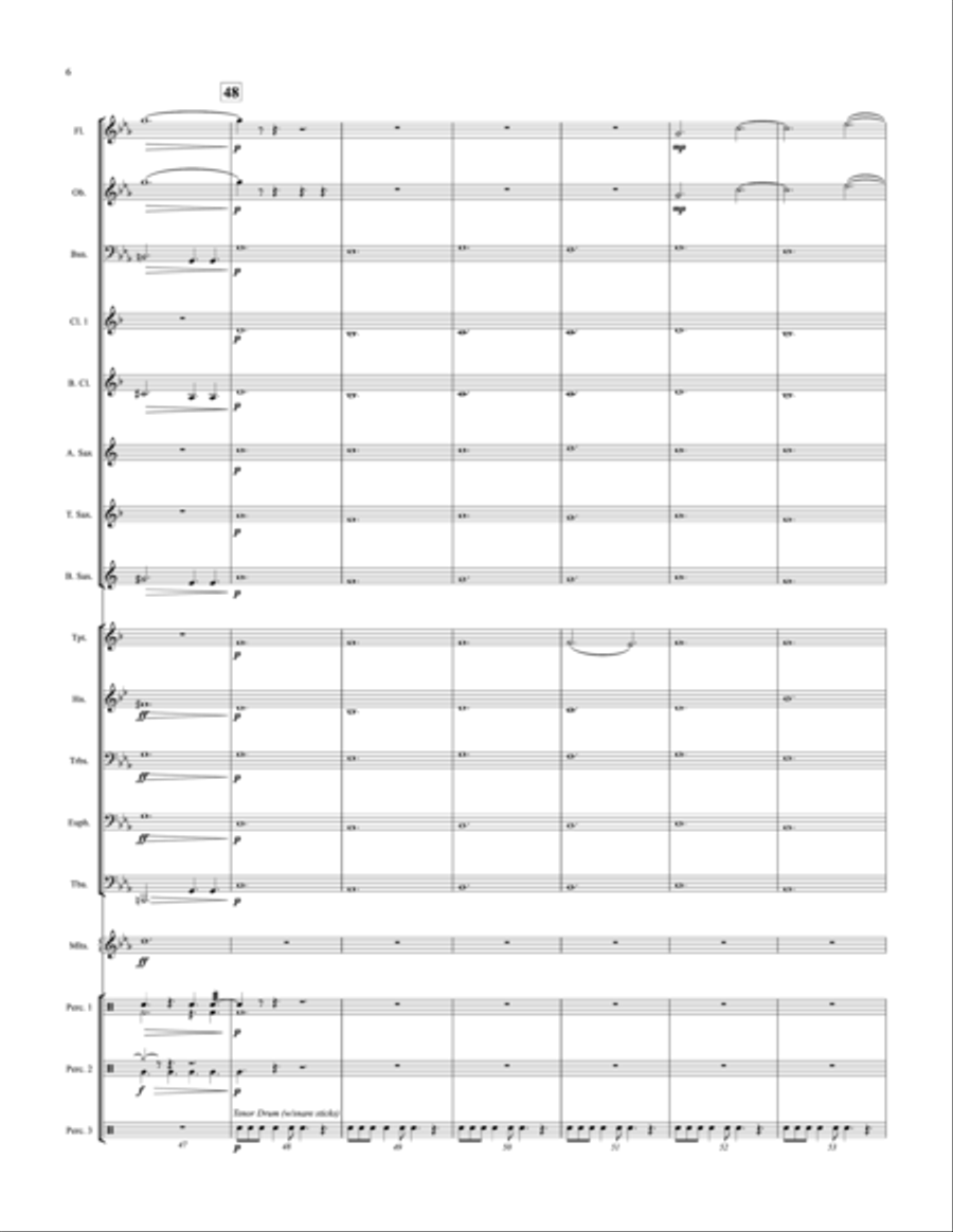 Glorious Revolution: Score Concert Band scores gallery preview page 6