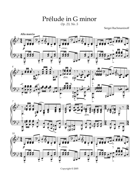 Prelude In G Minor image number null