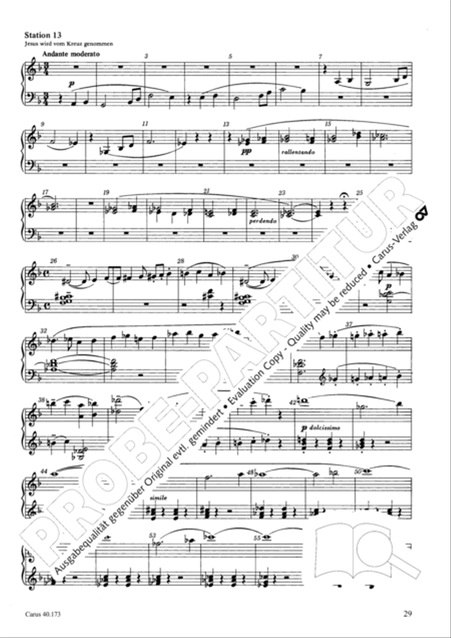 Via crucis 4-Part scores gallery preview page 30