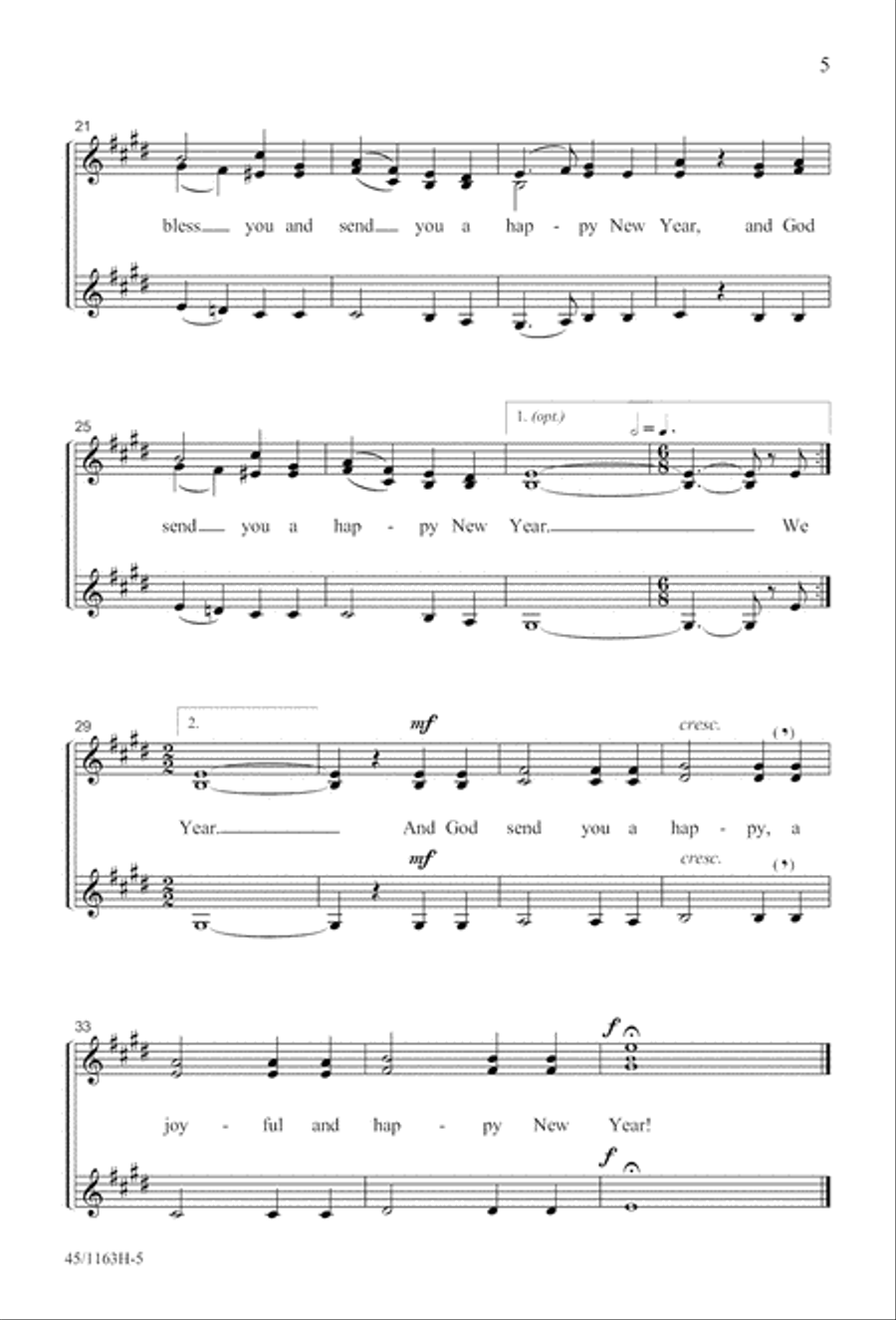 A-Caroling We Go! A-Caroling We Go! SSA scores gallery preview page 5