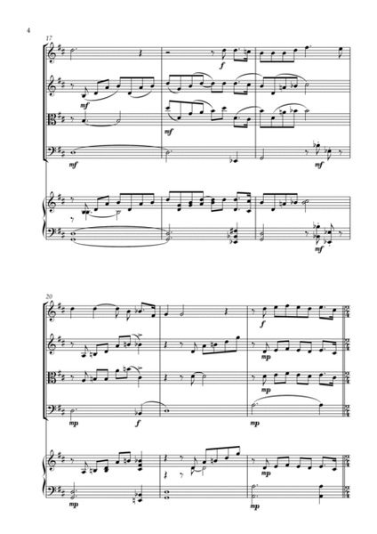 Nessun Dorma - String Quartet & Piano image number null