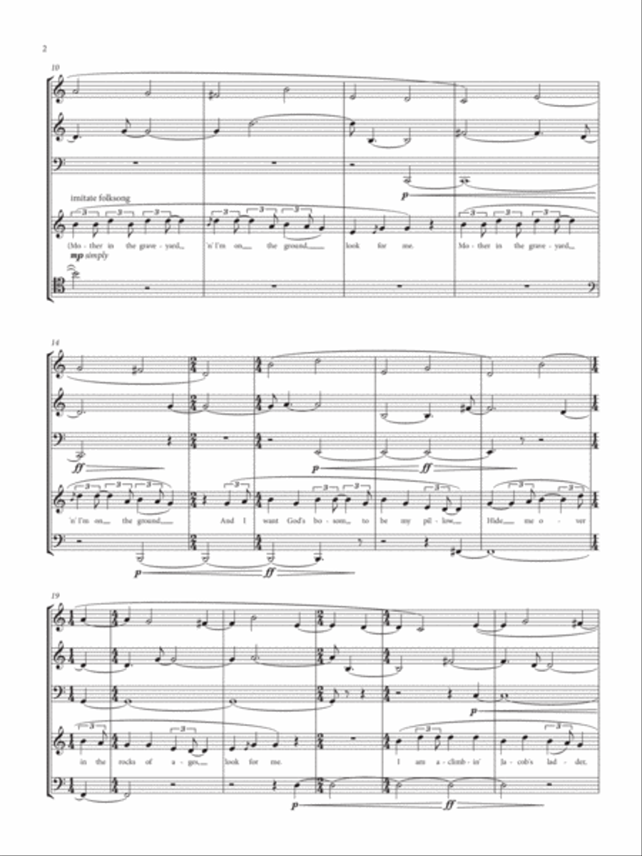 Look For Me (Score and Parts) Set of Parts scores gallery preview page 2