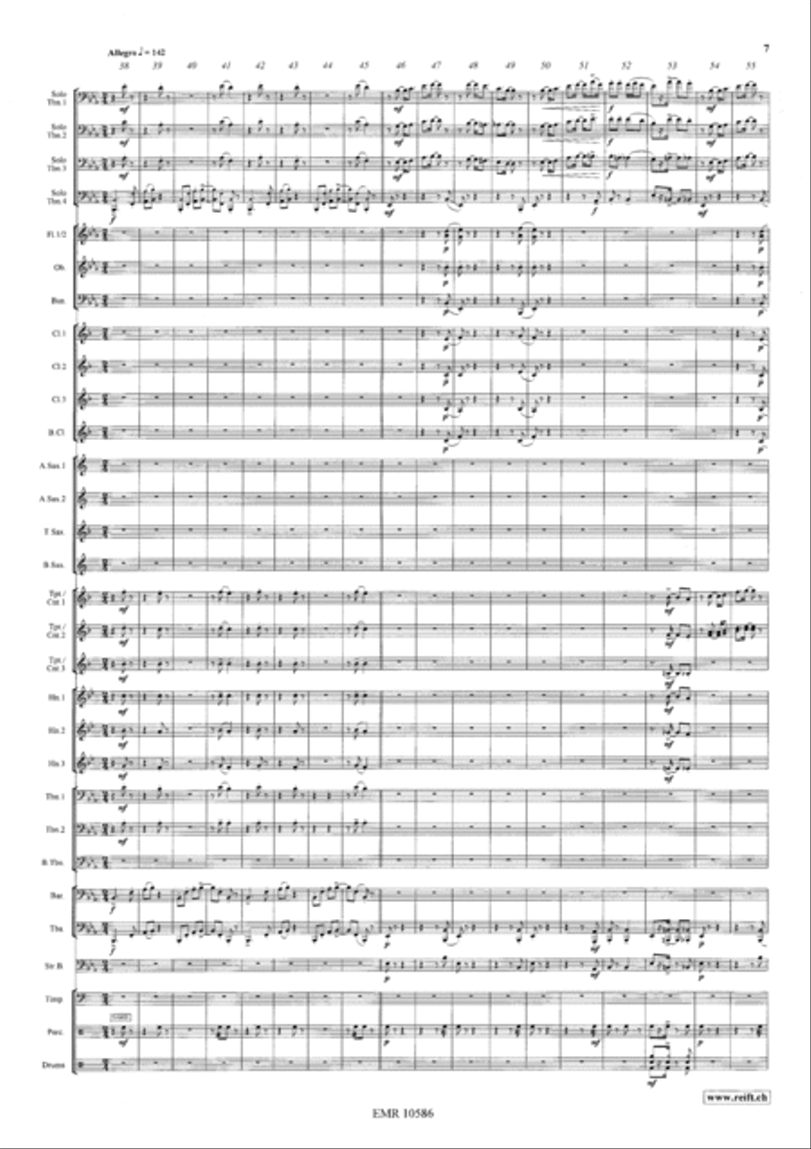 A Portrait Concert Band scores gallery preview page 7