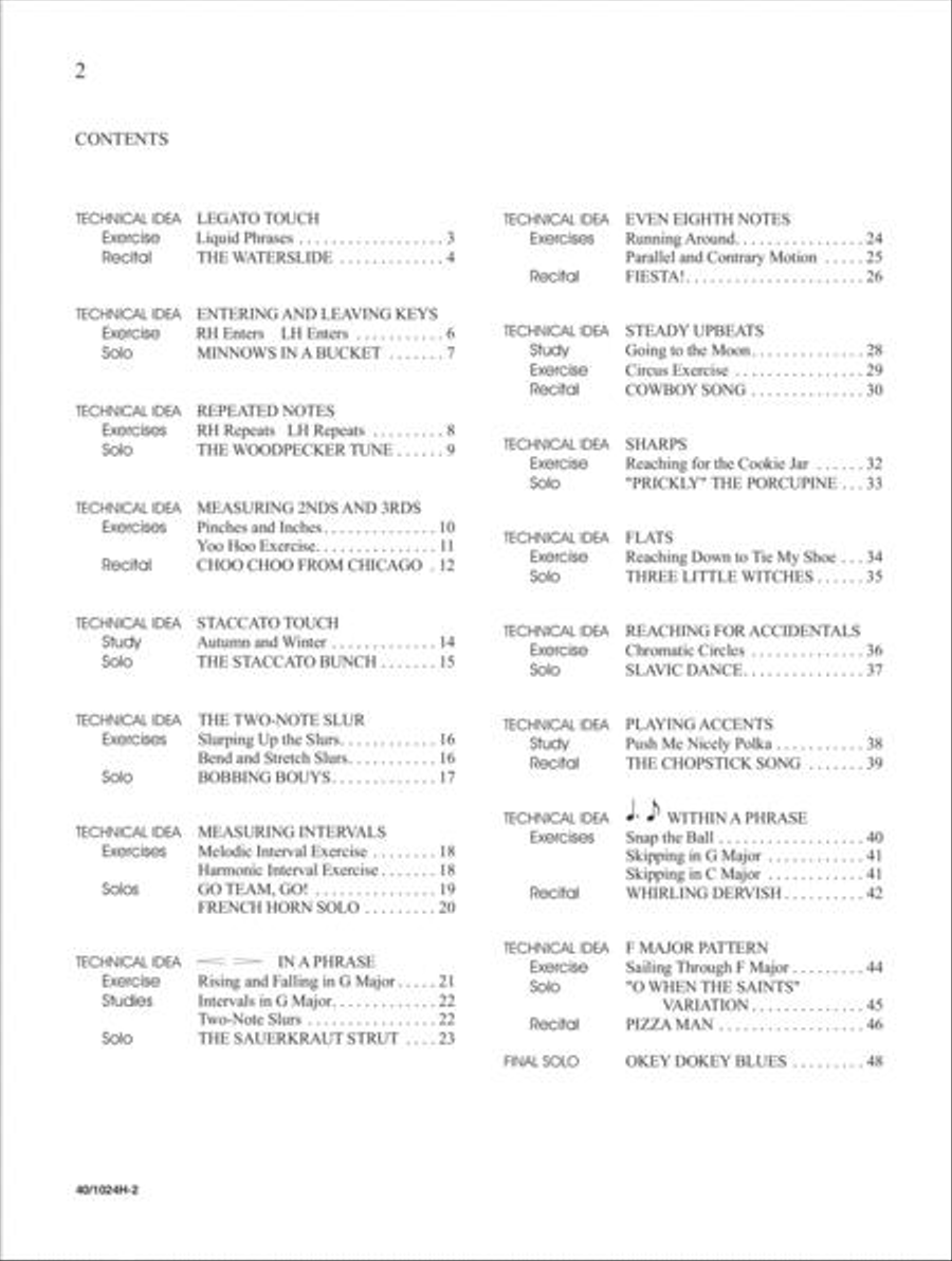 Noona Comprehensive Piano Complete Performer Level 1 Piano Method scores gallery preview page 2