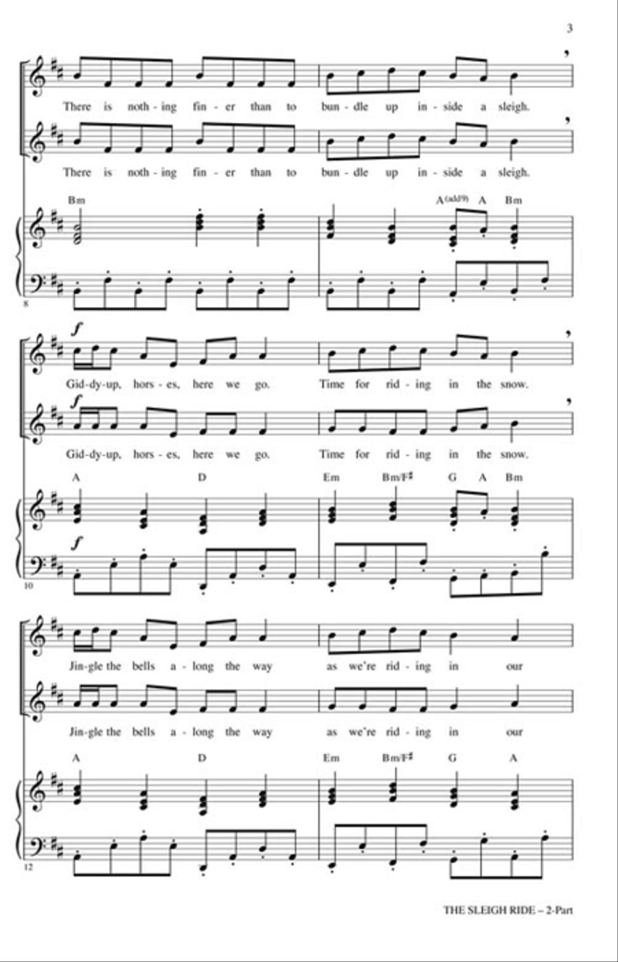 The Sleigh Ride 2-Part scores gallery preview page 3