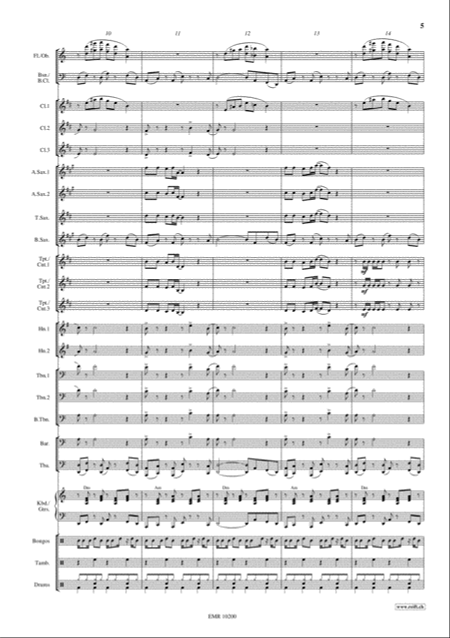 Alexandrie, Alexandra Alexandrie, Alexandra Concert Band scores gallery preview page 6