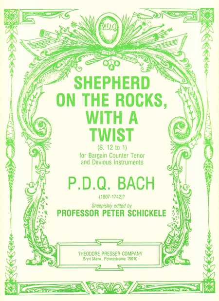 PDQ Bach: Shepherd On the Rocks, with A Twist