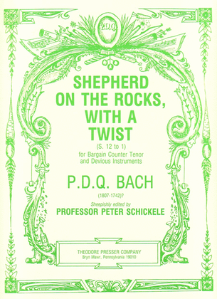 Book cover for Shepherd On The Rocks, With A Twist