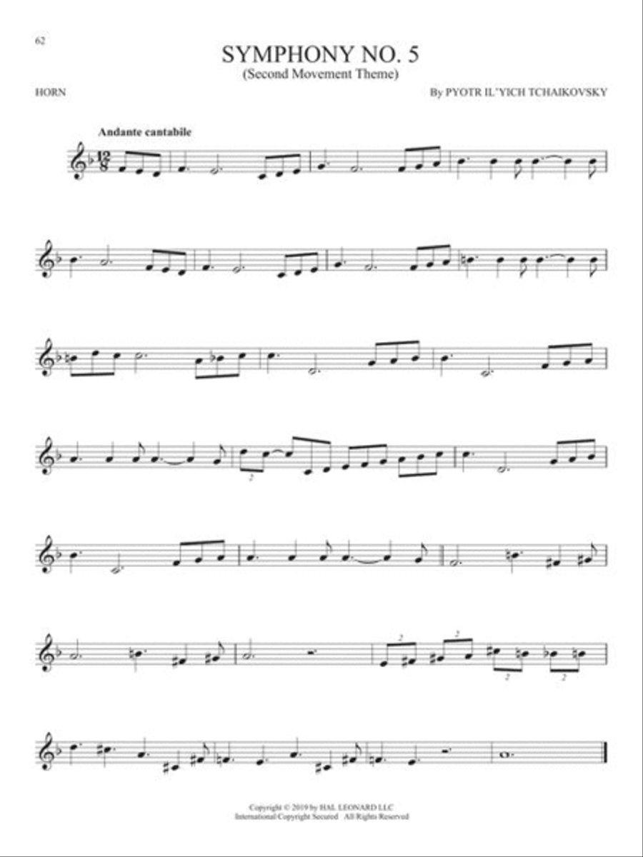 First 50 Songs You Should Play on the Horn Horn scores gallery preview page 6