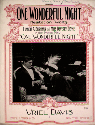 One Wonderful Night. Hesitation Waltz
