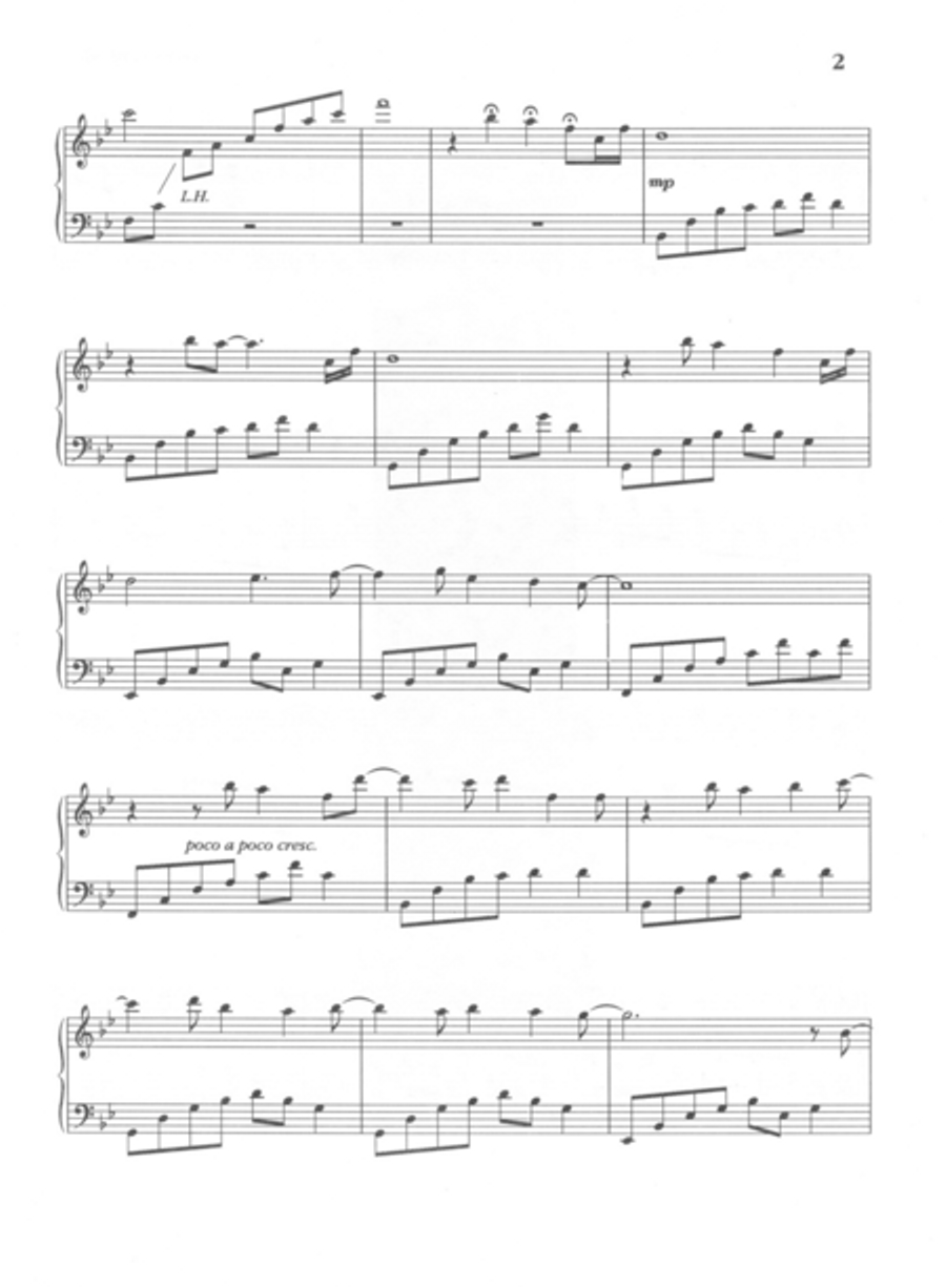 Dave's Farewell Dave's Farewell Piano Solo scores gallery preview page 2