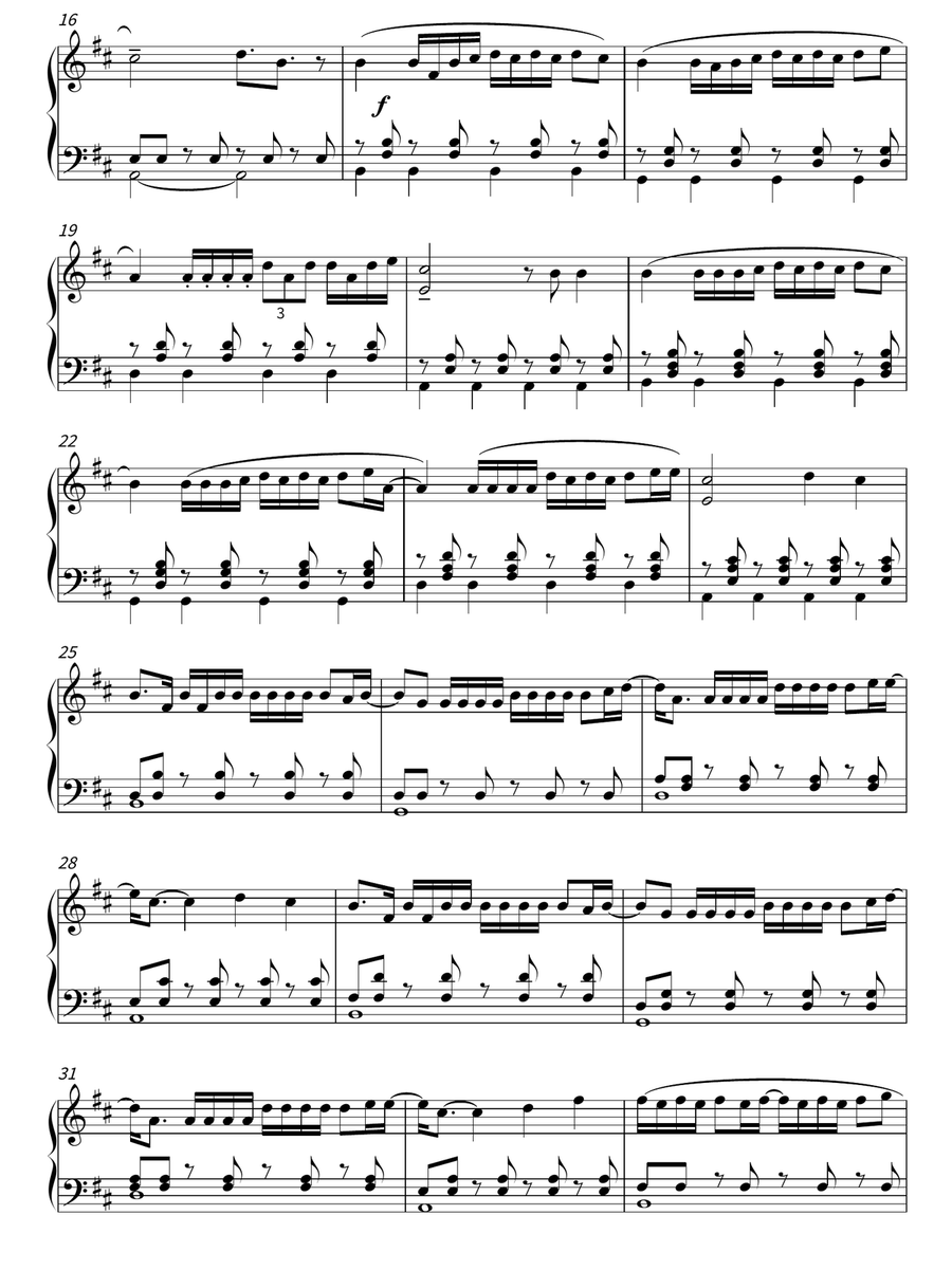 Despacito Piano Solo scores gallery preview page 2