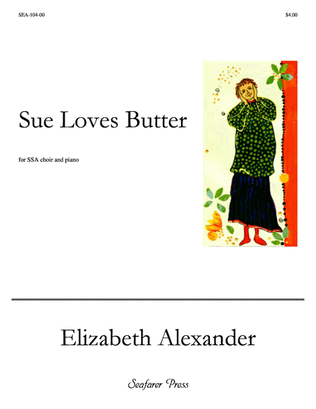 Book cover for Sue Loves Butter