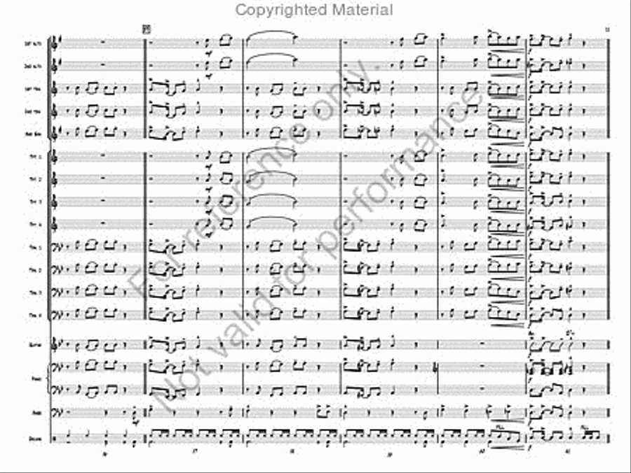 Mucho Macho Jazz Ensemble scores gallery preview page 10