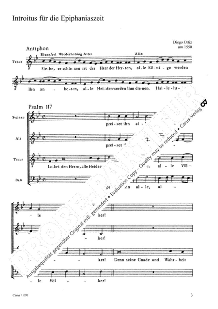 Jesu Christe, Gottes Lamm 4-Part scores gallery preview page 4